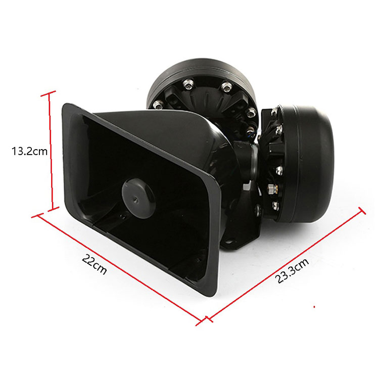 Alarme d'avertissement de voiture universelle 200W