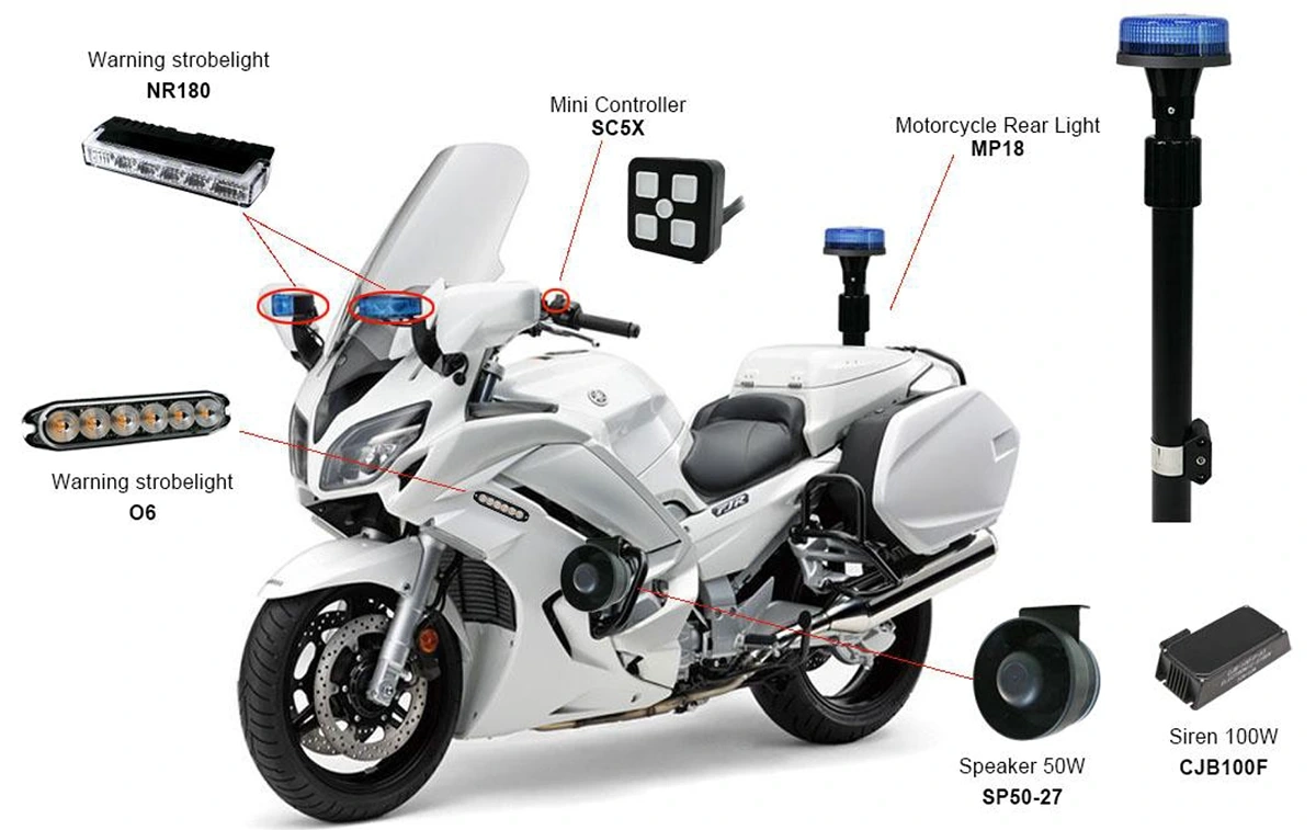 Révolutionnez votre trajet avec les solutions du système d'avertissement de moto de Nova!