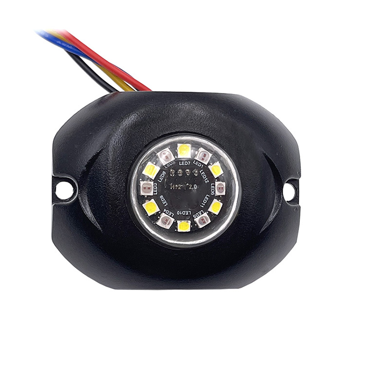 Lumières stroboscopiques de sécurité d'avertissement Higdeaway à 12 DEL