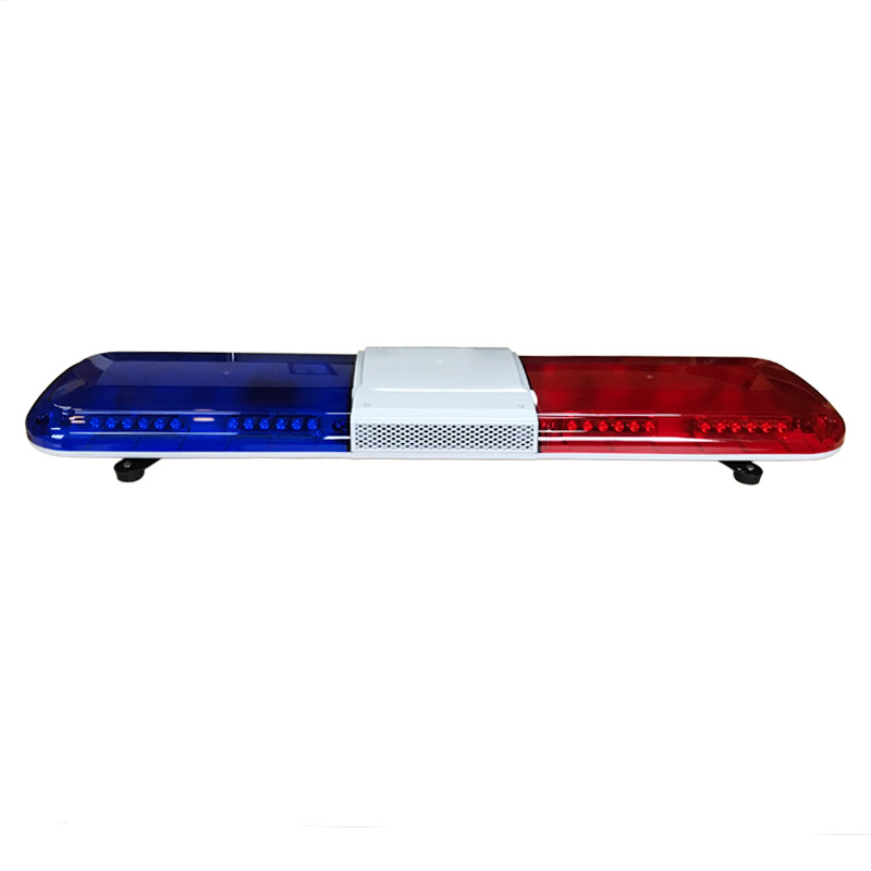Barre lumineuse d'avertissement avec haut-parleur 100 W
